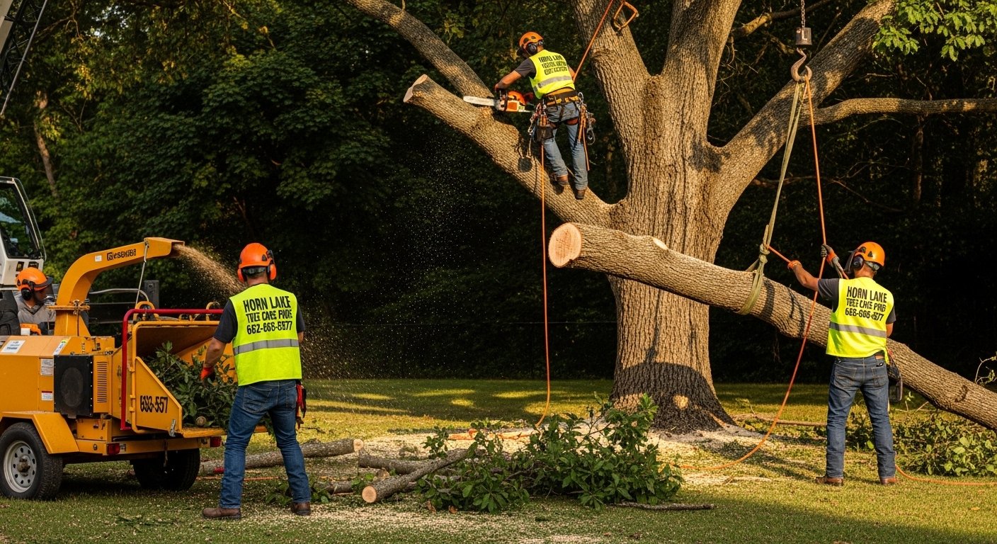 Crane Tree Removal in Horn Lake, Mississippi