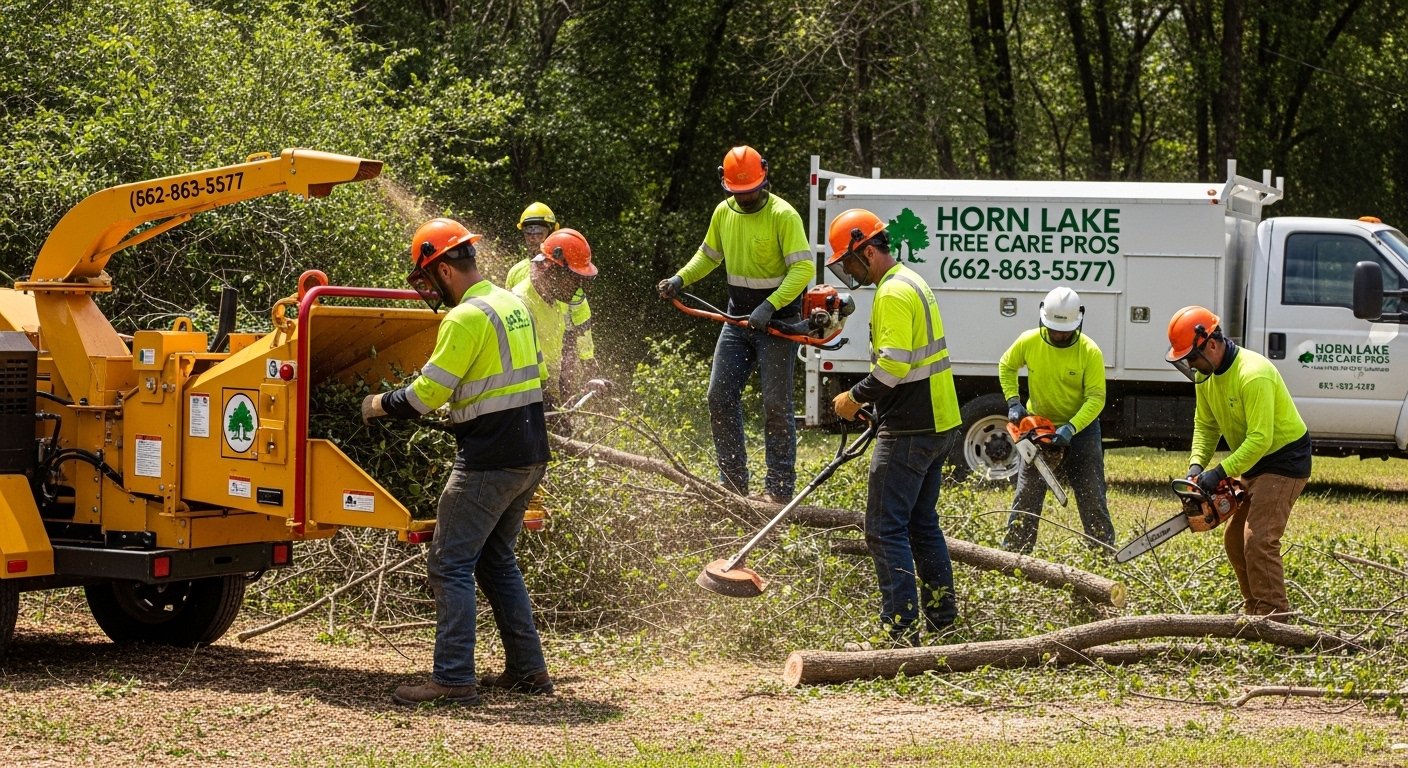 Storm Damage Tree Removal in Horn Lake, Mississippi