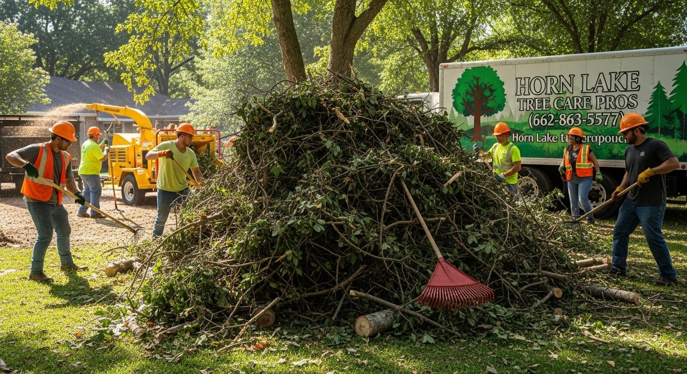 Tree Fell on House in Horn Lake, Mississippi